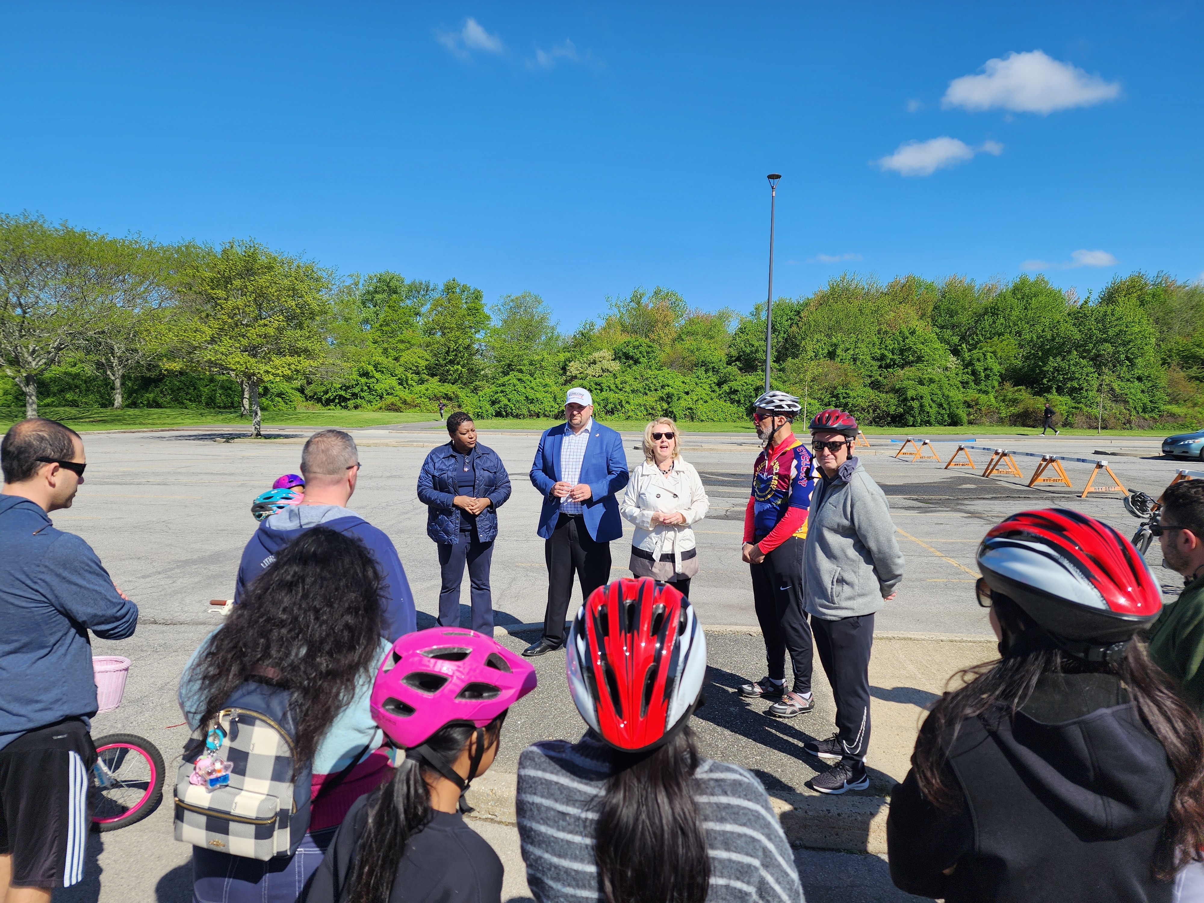 They encourage cycling in rodeo and bicycle parade in Baldwin Park
