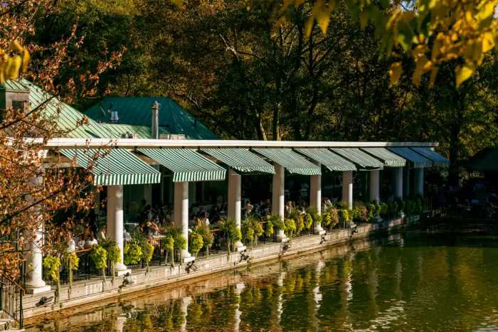 Central Park boat shed.