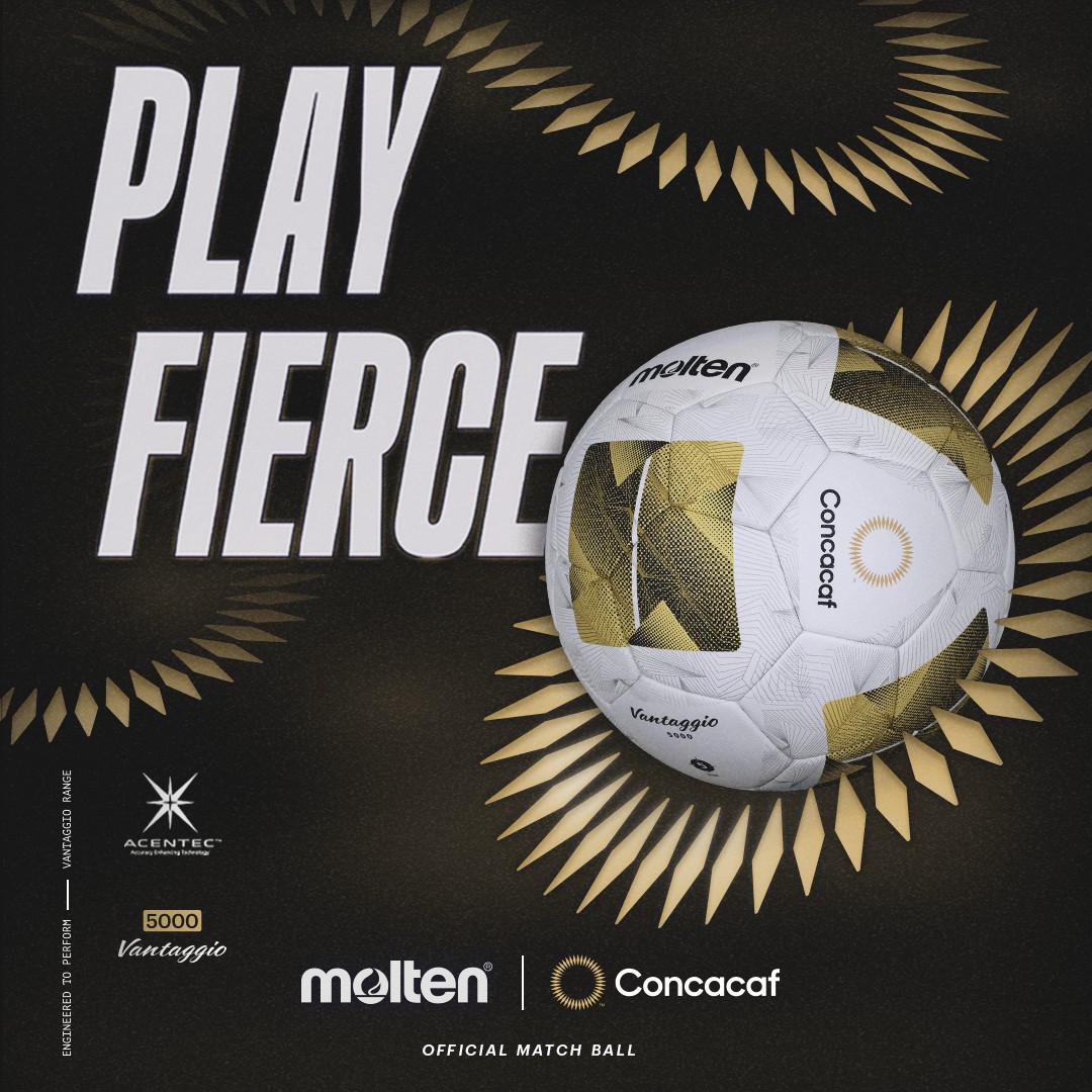 The Vantaggio Gold 5000 ball is thrown in the Gold Cup 2025