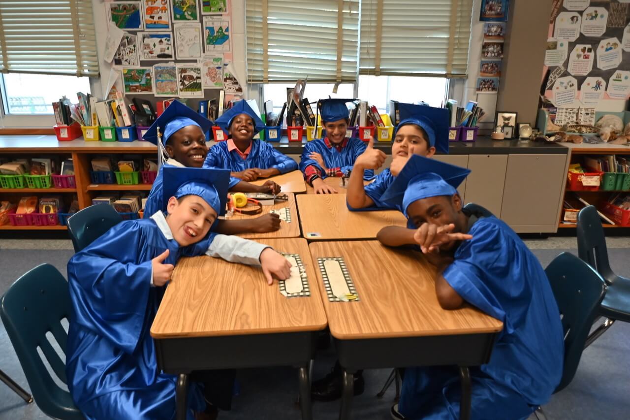 6th grade graduates of Valley Stream promoted to high school