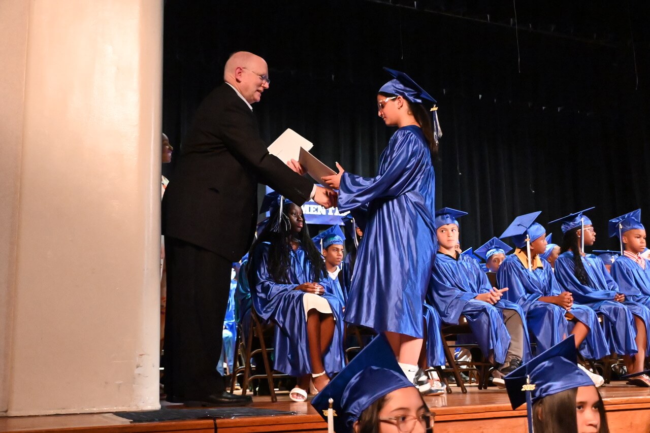6th grade graduates of Valley Stream promoted to high school