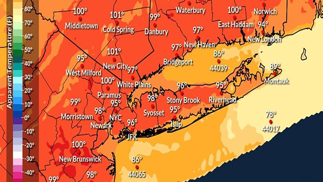 They emit extreme heat alert in NYC and Long Island until Wednesday