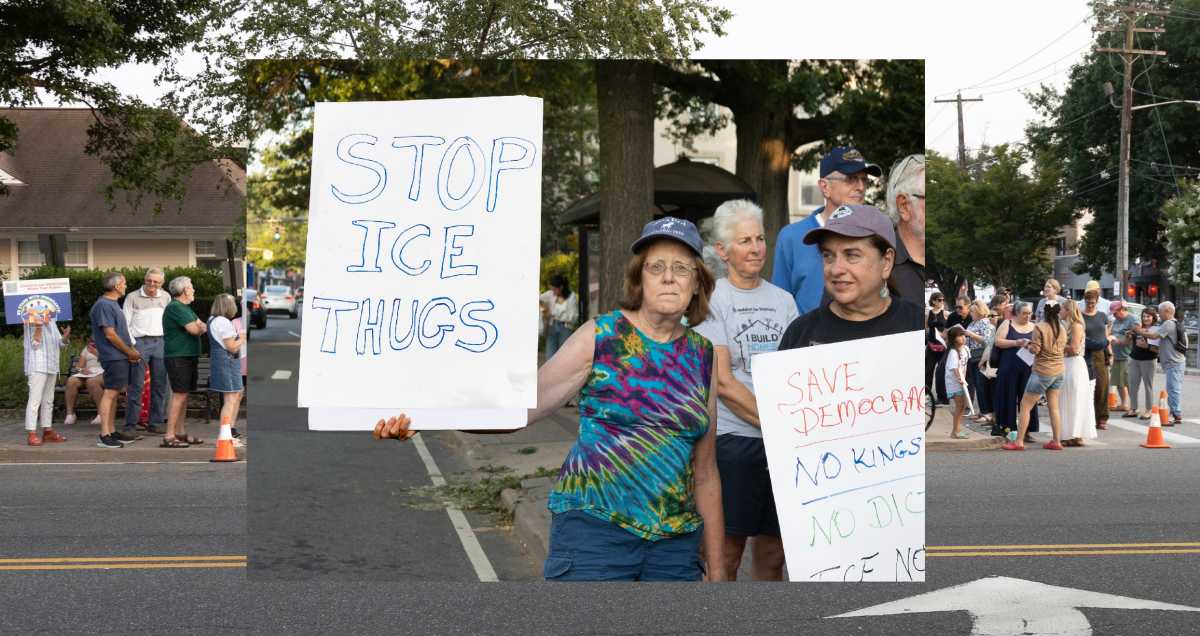 They say no to ICE! ... the inhabitants of Port Washington illuminate a sea of ​​darkness
