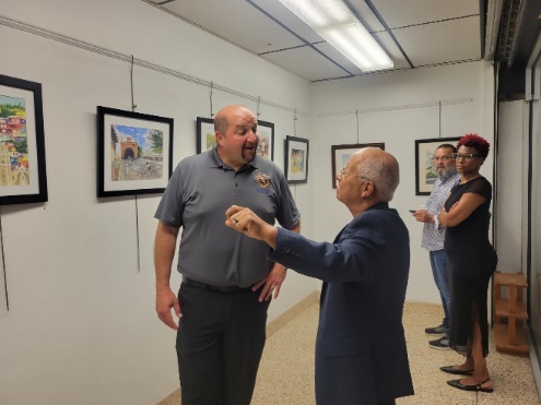 Mulé and Koslow legislators highlight art exhibition of the month of Hispanic inheritance in Freeport