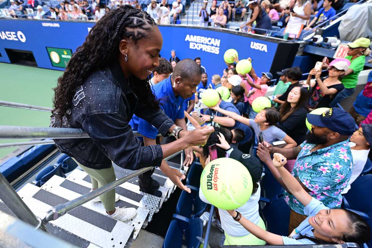 Tennis and fun during the US Open fan week