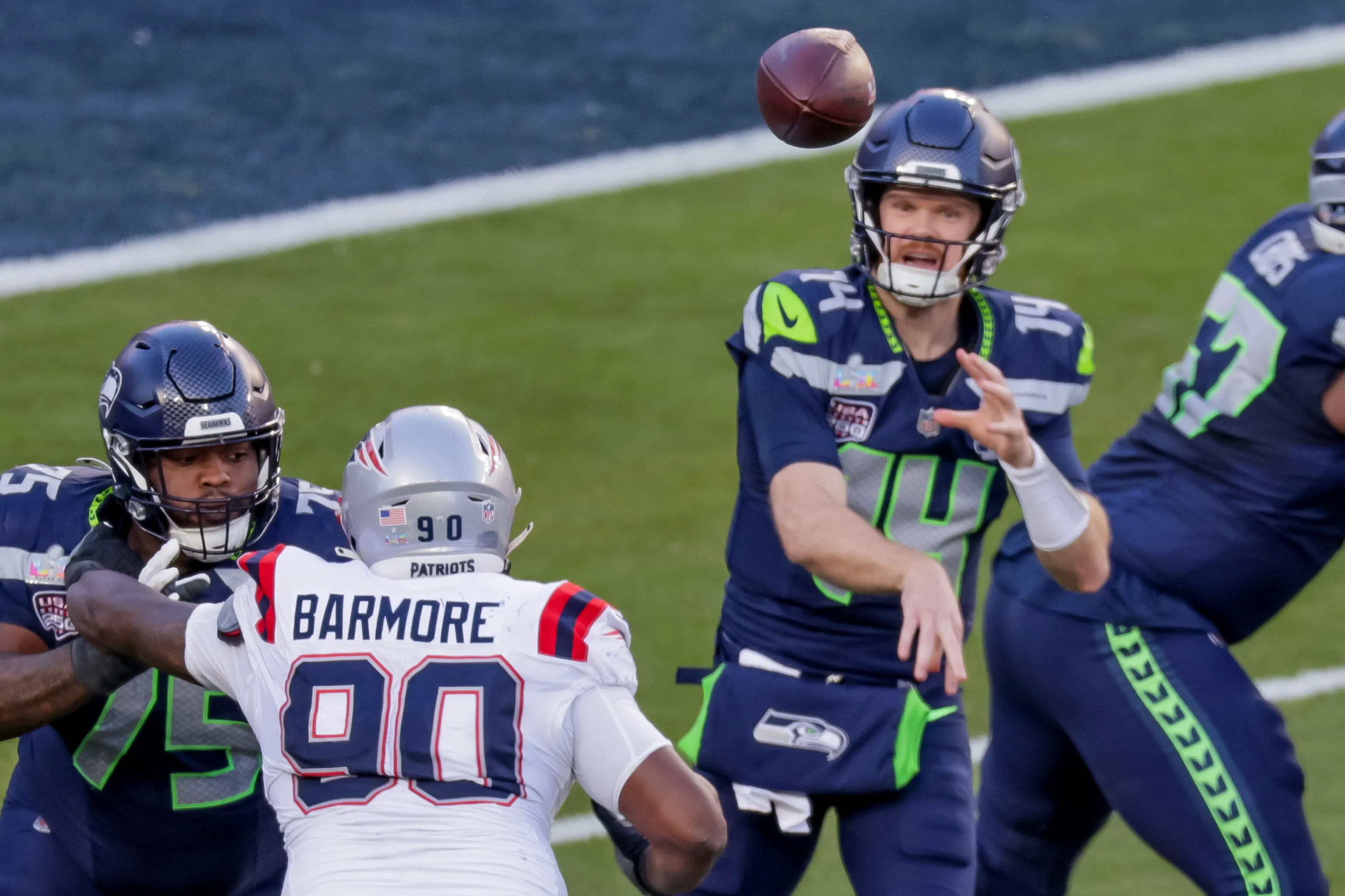 The Seattle Seahawks win their second NFL Super Bowl