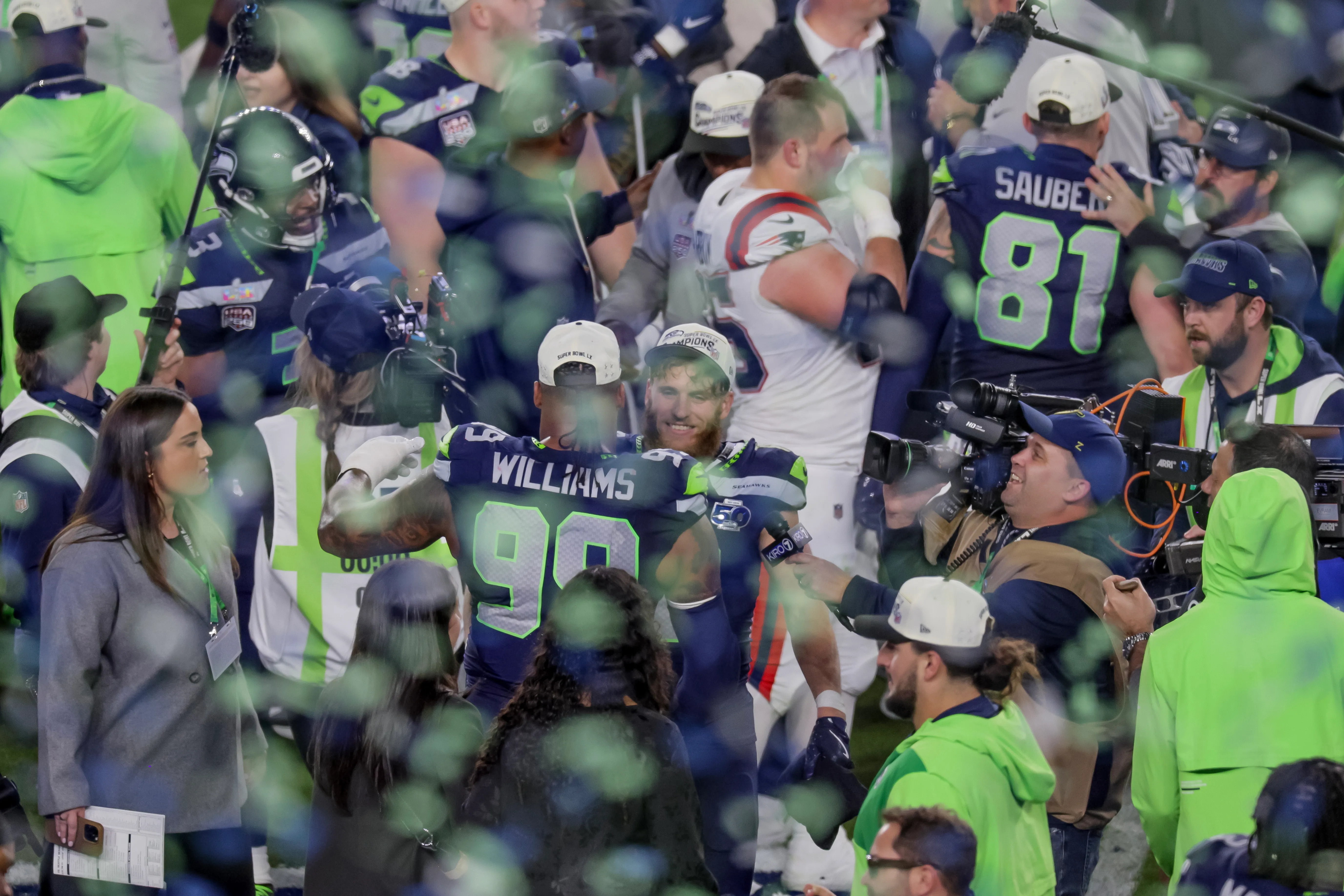 The Seattle Seahawks win their second NFL Super Bowl