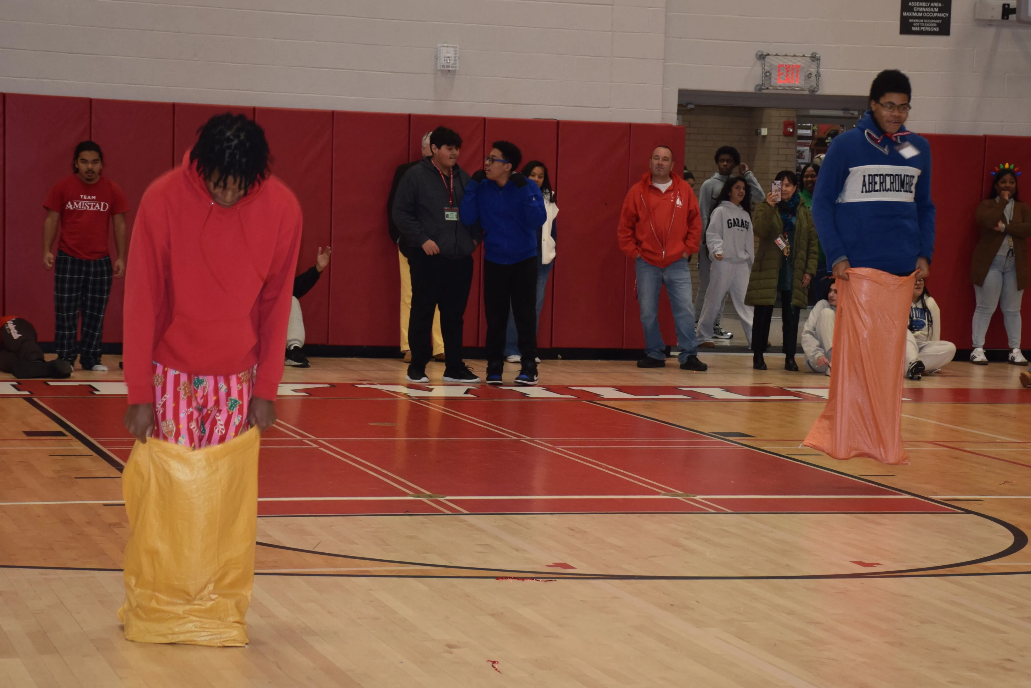 Amityville Memorial High School students activate 'Battle of the Classes'