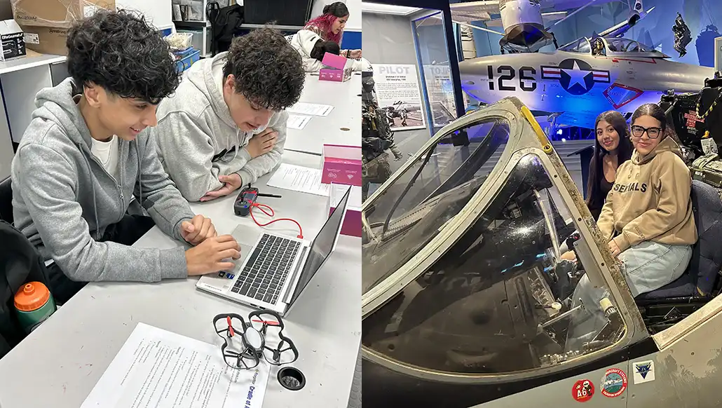 Brentwood High School Students Flying with STEM