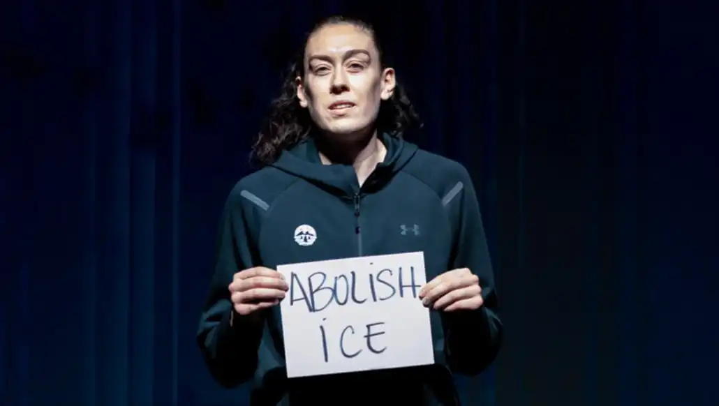 Basketball star Breanna Stewart protests ICE