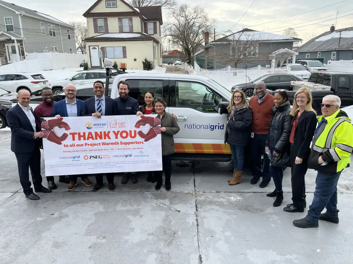 $600,000 Grant to “Project Warmth” Keeps Long Islanders Safe and Warm