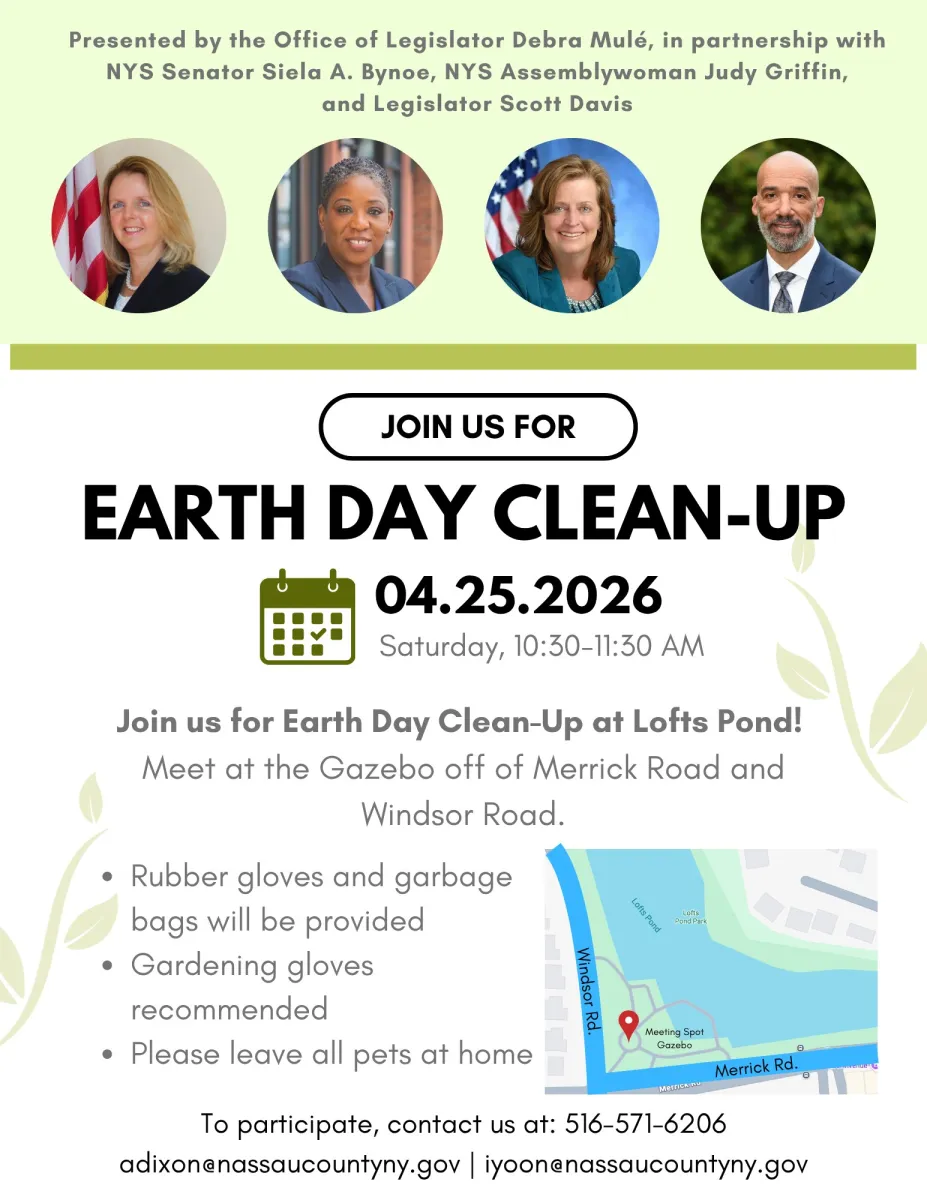 They commemorate 'Earth Day' with community cleanup days in Freeport and Baldwin