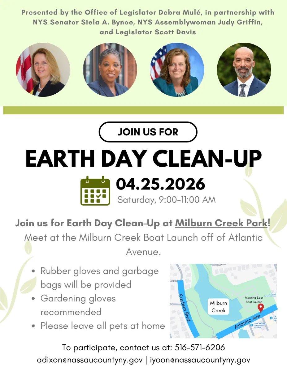 They commemorate 'Earth Day' with community cleanup days in Freeport and Baldwin