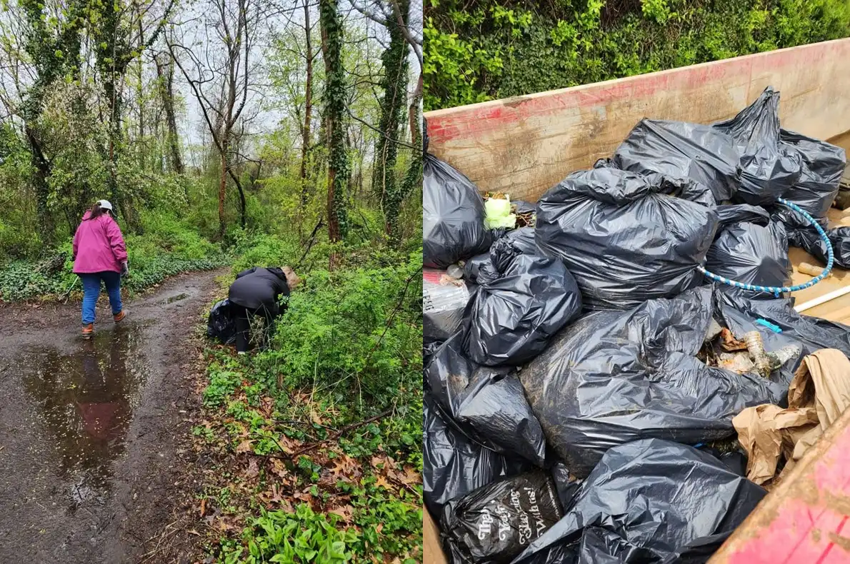 They commemorate 'Earth Day' with community cleanup days in Freeport and Baldwin