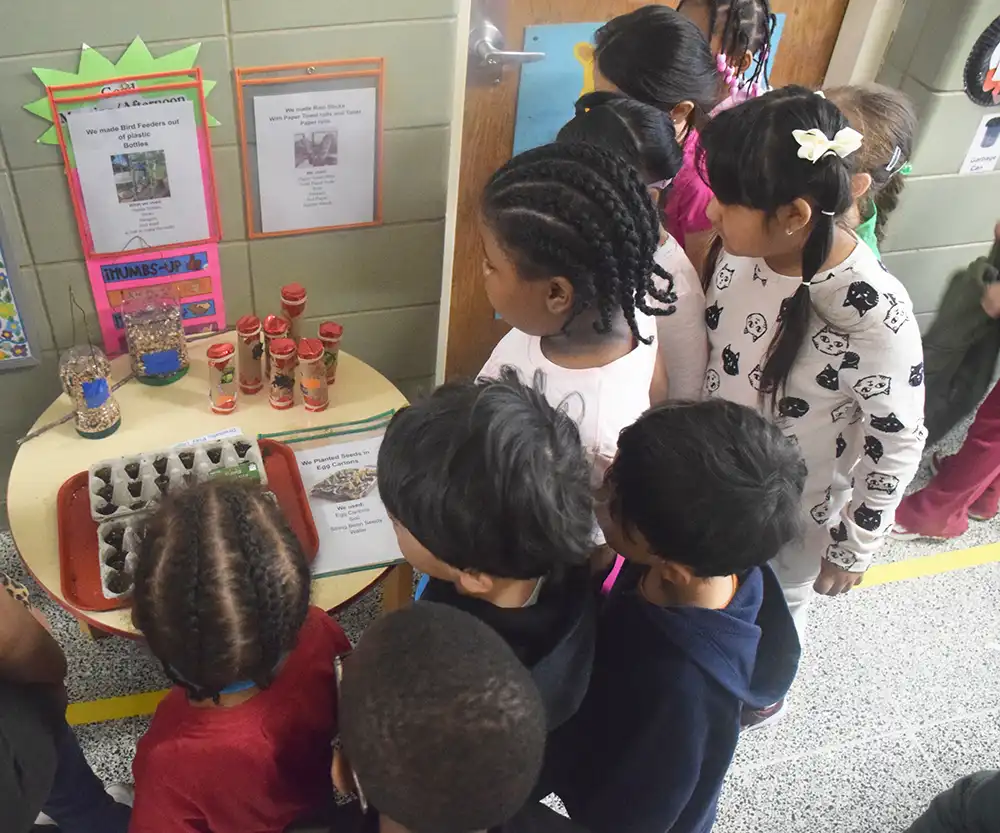 Amityville Elementary School Celebrates Earth Day with Creative 'Gallery Tour'