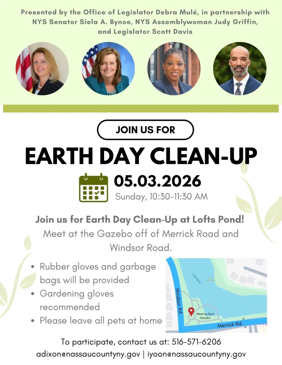 This Sunday community cleanup days in Freeport and Baldwin parks
