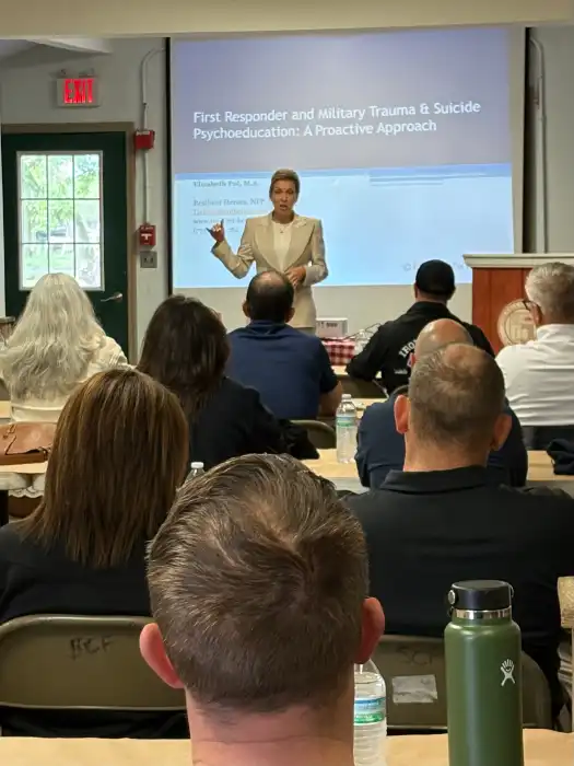 CCE Suffolk held major seminar on trauma and suicide prevention for military and first responders
