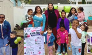 Legislators Mulé and Nuñez support the “Day without Child Care” demonstration in Freeport