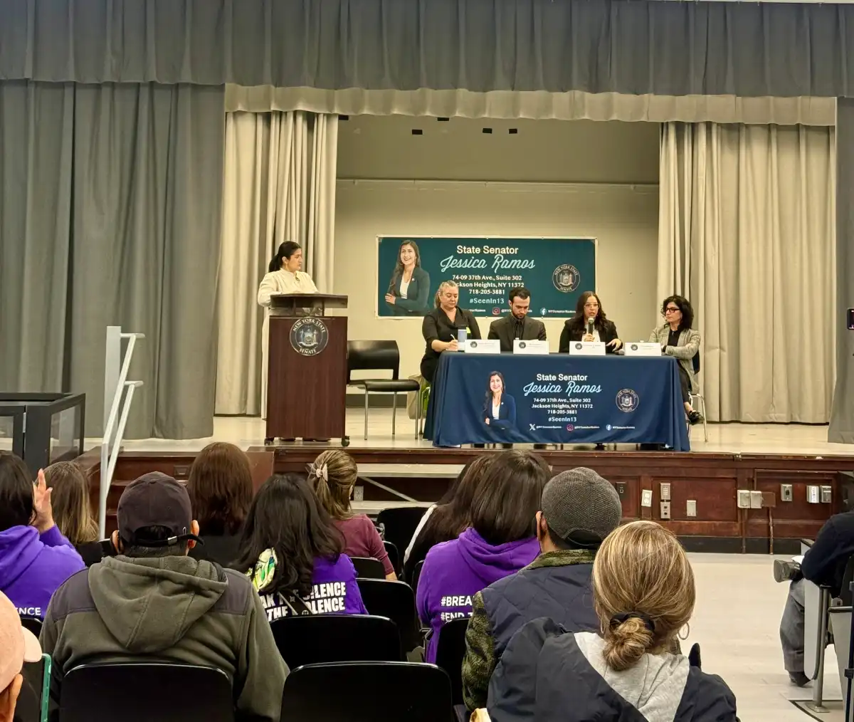 Senator Ramos leads forum in Queens on human trafficking and exploitation of immigrant workers