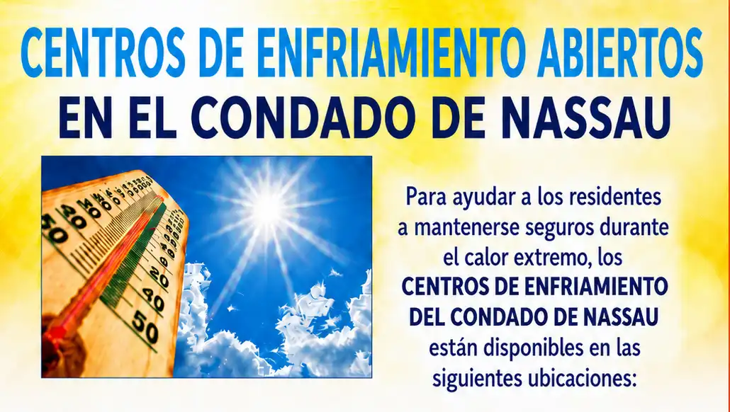 Nassau opens 4 Cooling Centers to protect itself from the strong heat