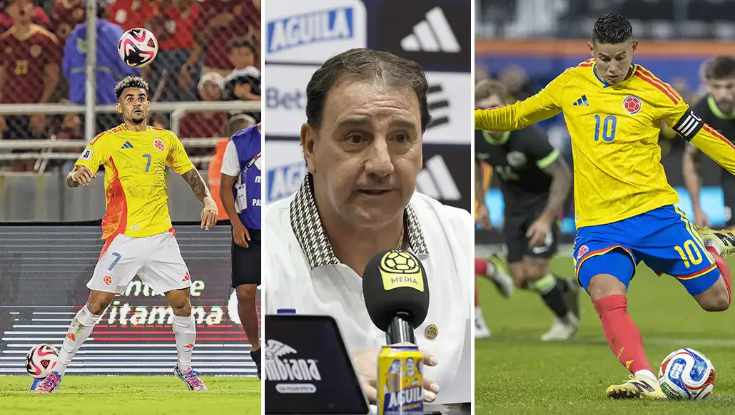 James Rodríguez and Luis Díaz lead Colombia's list for the 2026 World Cup