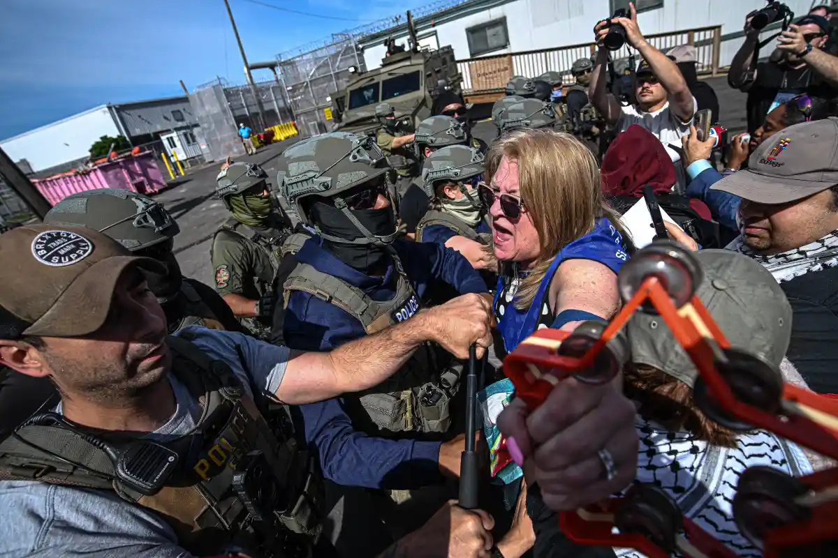 Clash at Delany Hall: ICE clashes with protesters in New Jersey amid hunger strike in fifth day