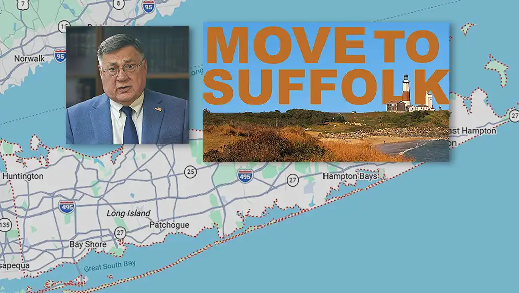 Romaine to NYC companies: "Leave Mamdani's tax burdens and come to Suffolk County"