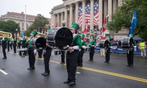 Brentwood Student Marching Band Dazzles at National Parade in Washington DC