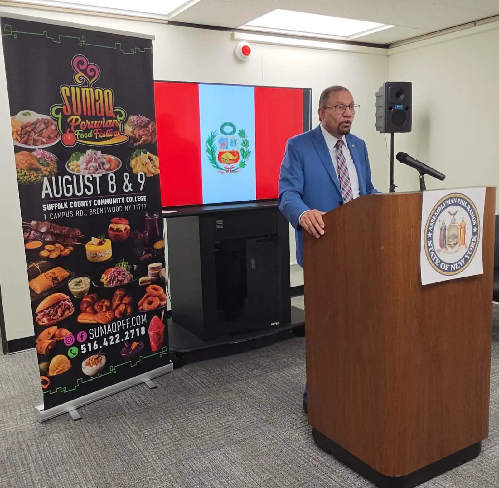 Peruvian gastronomy was officially recognized by the state of New York