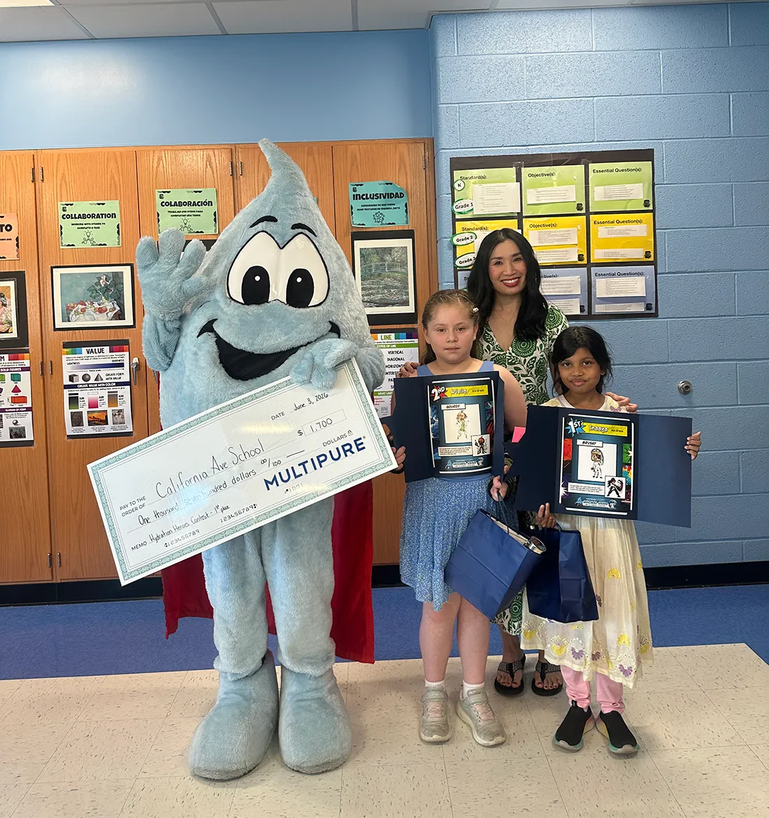 More than 600 Uniondale students shine in drawing contest to protect water