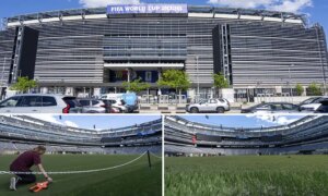 MetLife Stadium in New York/New Jersey begins preparation for the World Cup