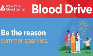 Senator Martínez announces blood donation campaign in Hauppauge