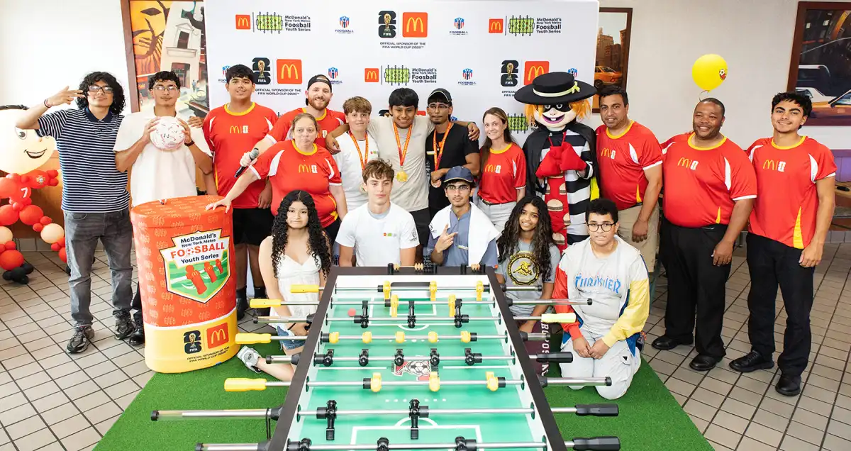 Hispanic wins youth soccer tournament organized by McDonald's in Hicksville, Long Island