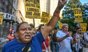 New Yorkers come out to protest against ICE after recent deaths linked to immigration operations