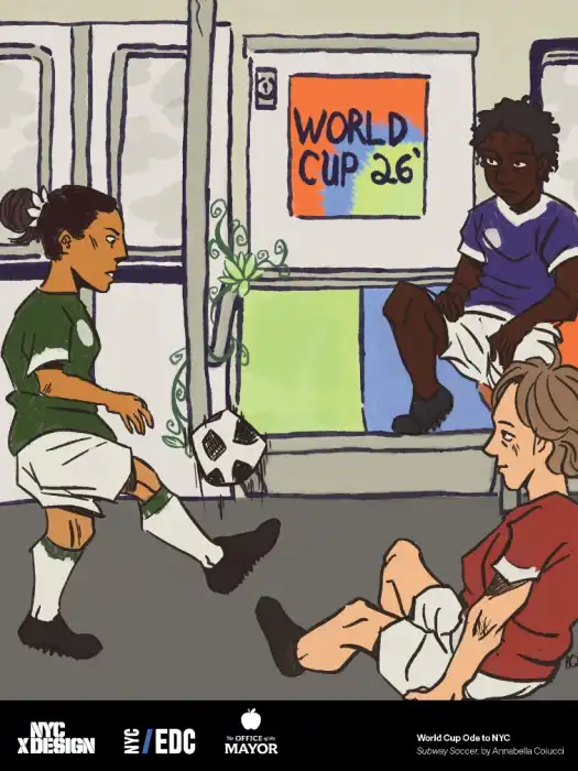 New York students winners of the 2026 World Cup poster contest