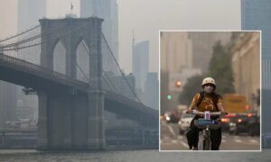 Smoke and poor air quality persist in New York due to fires in Canada