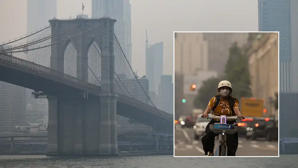 Smoke and poor air quality persist in New York due to fires in Canada