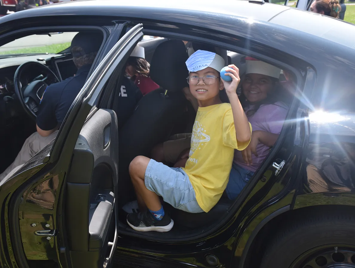 First responders inspire students at East Meadow