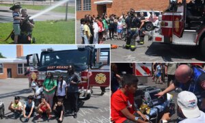 First responders inspire students at East Meadow