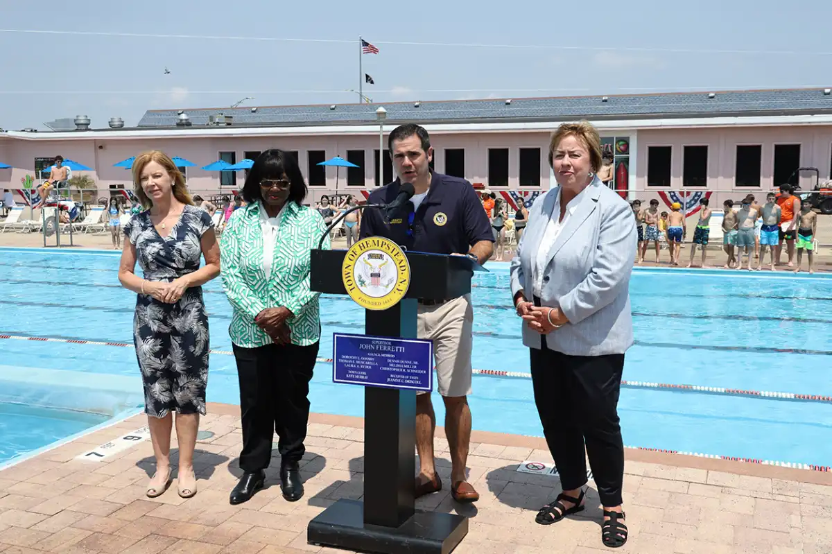 Heat wave: Hempstead opens cooling centers and extends beach and pool hours