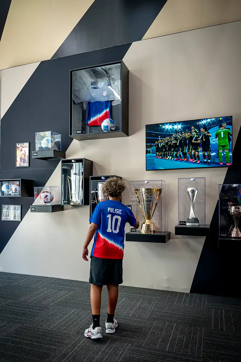 The "Concacaf House" arrives in New York to celebrate the final stretch of the 2026 World Cup
