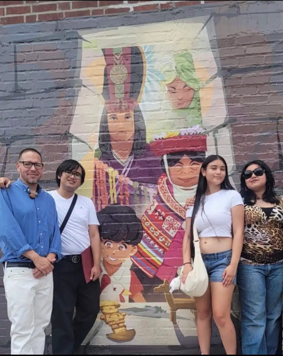 Eliot Lazare Salomé-Díaz: Artist of Peruvian heritage transforms communities through art and cultural identity
