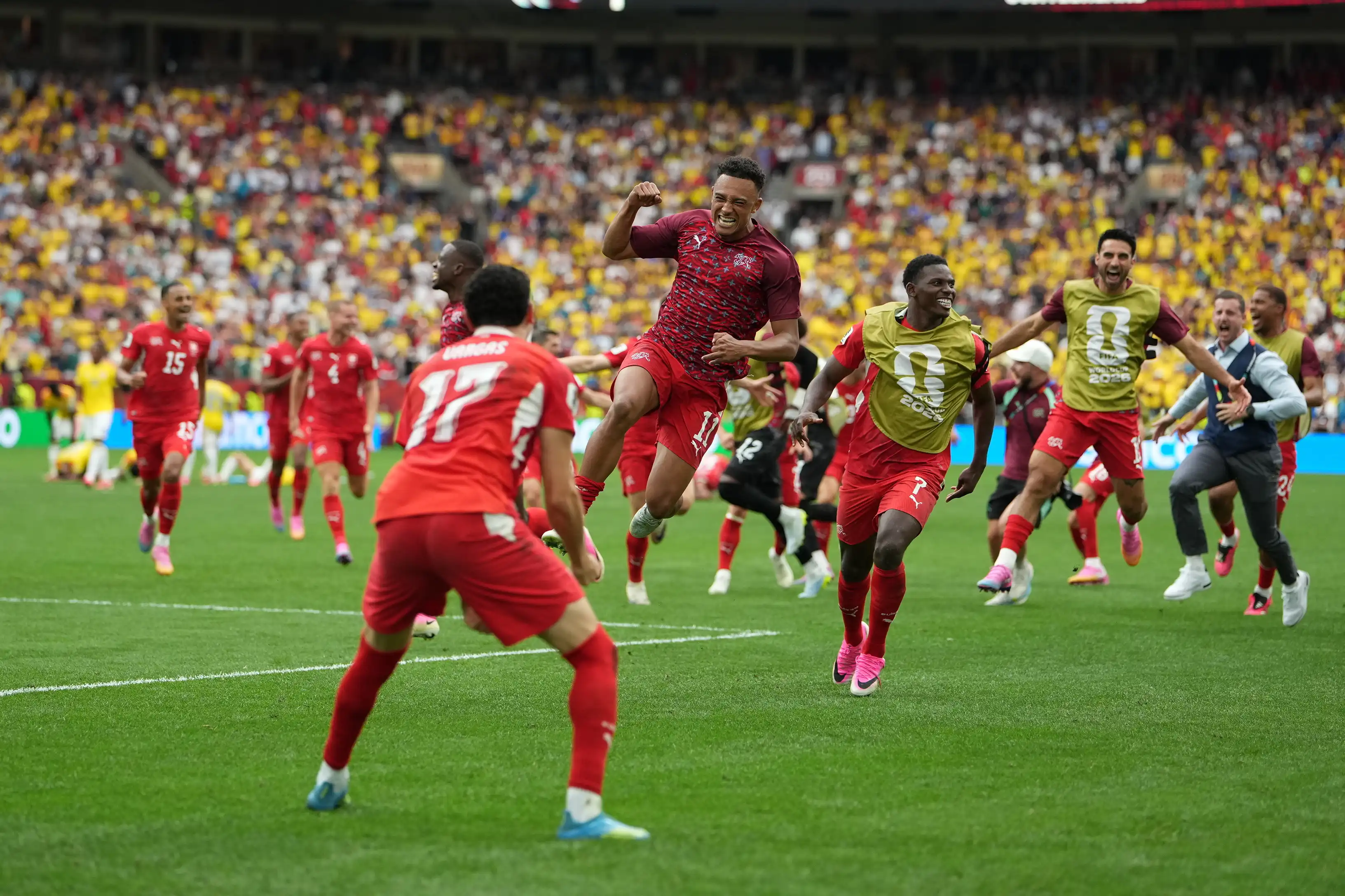 Colombia says goodbye to the World Cup undefeated, Switzerland advances to 4th place. criminal proceedings