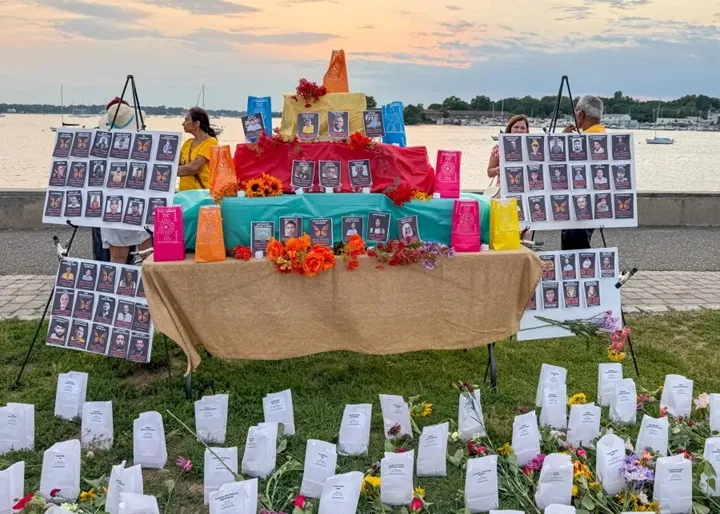 They march and hold vigil on Long Island against ICE violence