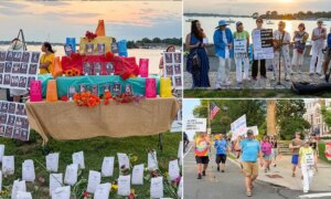 They march and hold vigil on Long Island against ICE violence