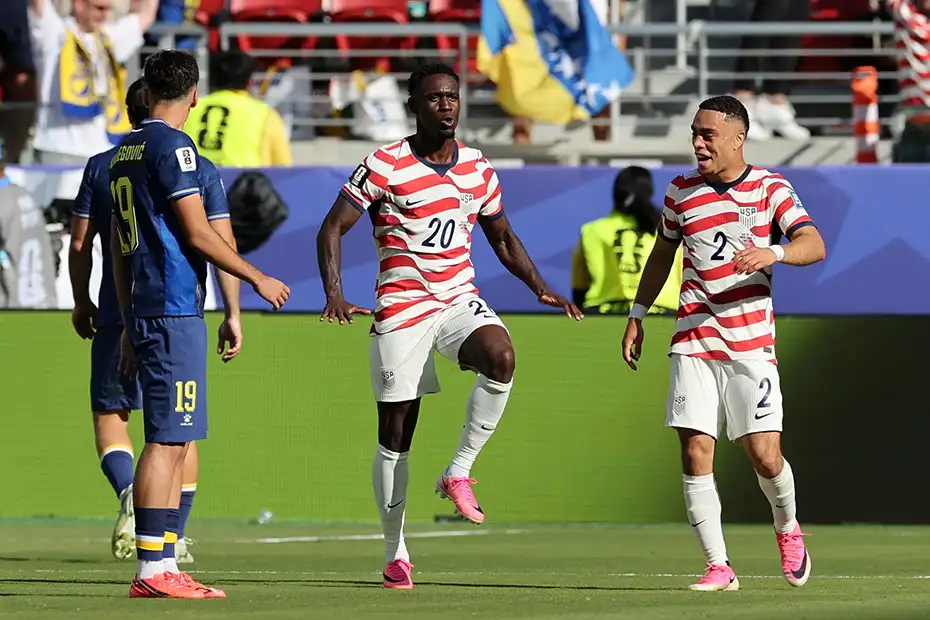 With heart and soul! The US eliminates Bosnia and will face Belgium in the round of 16