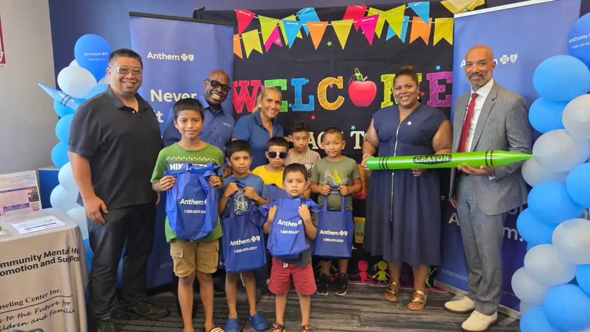 Legislator Davis Supports Anthem Blue Cross and Blue Shield's Back to School Celebration