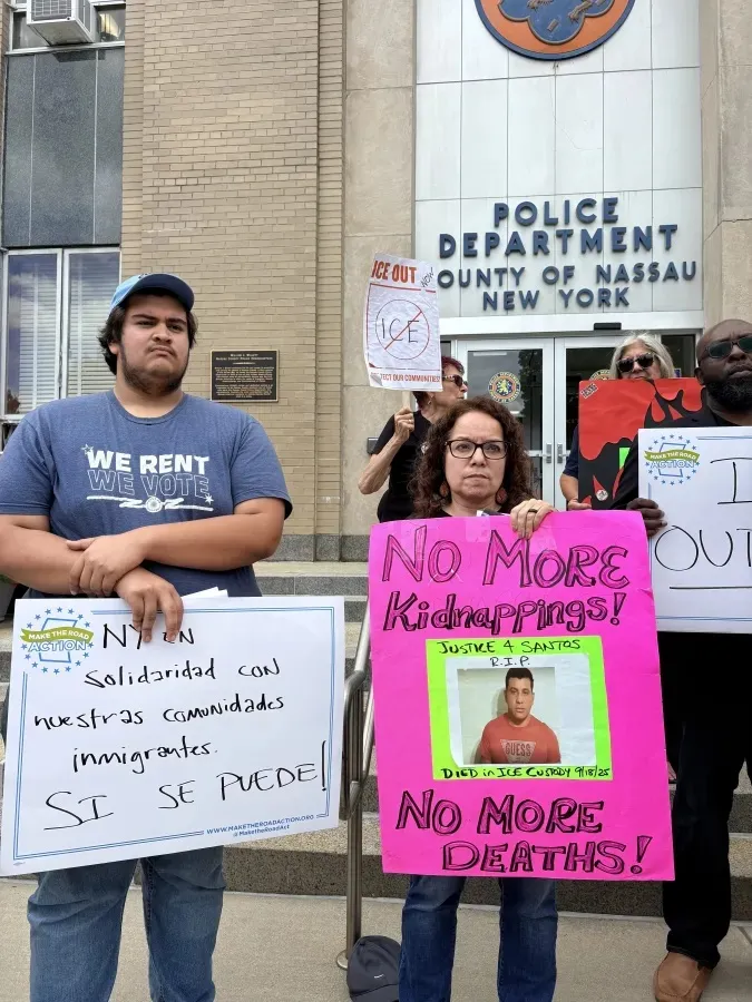 Nassau County resists ICE ban as protest demands Blakeman comply