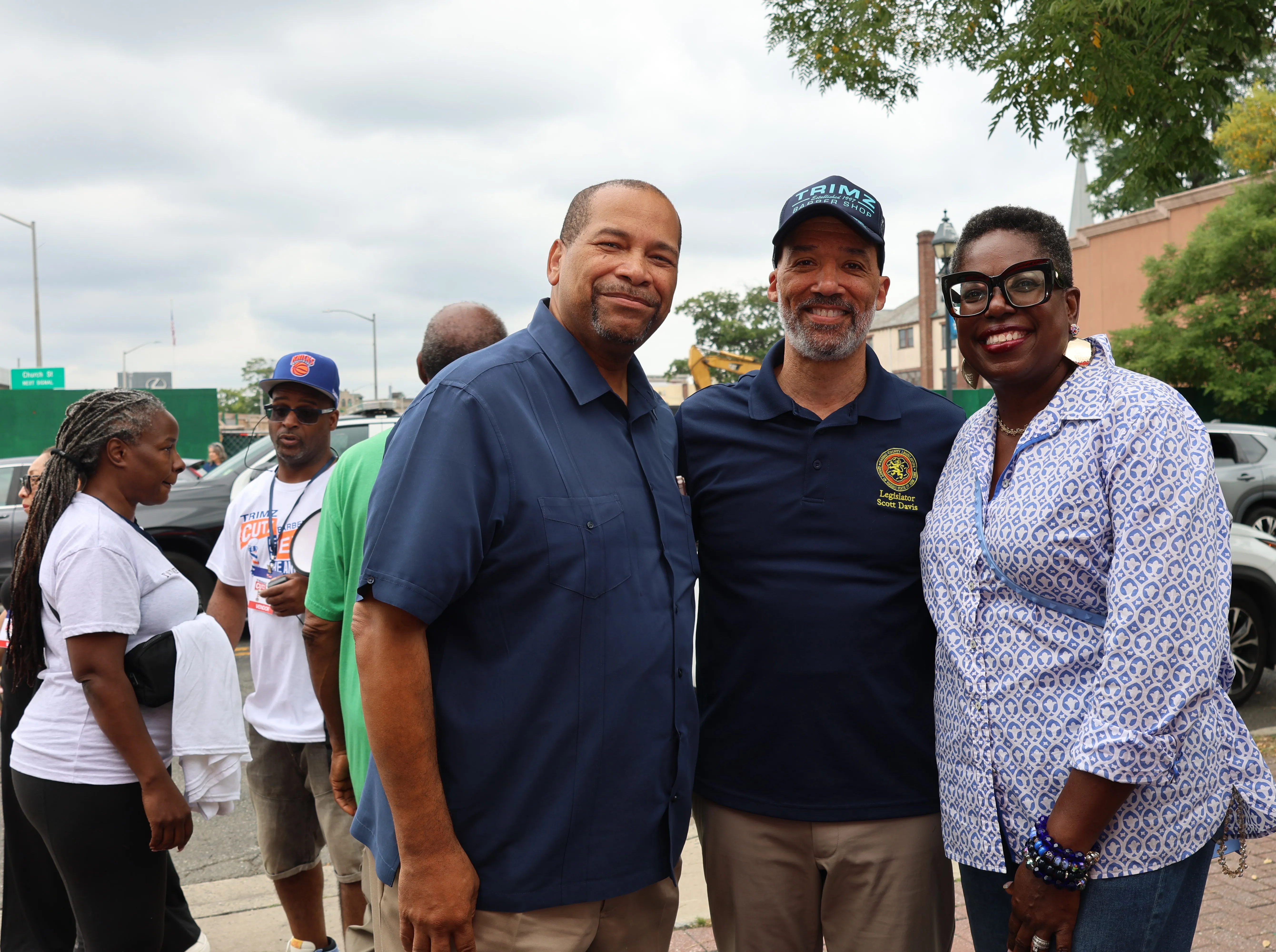 They gave away hundreds of backpacks, school supplies and sneakers in Freeport