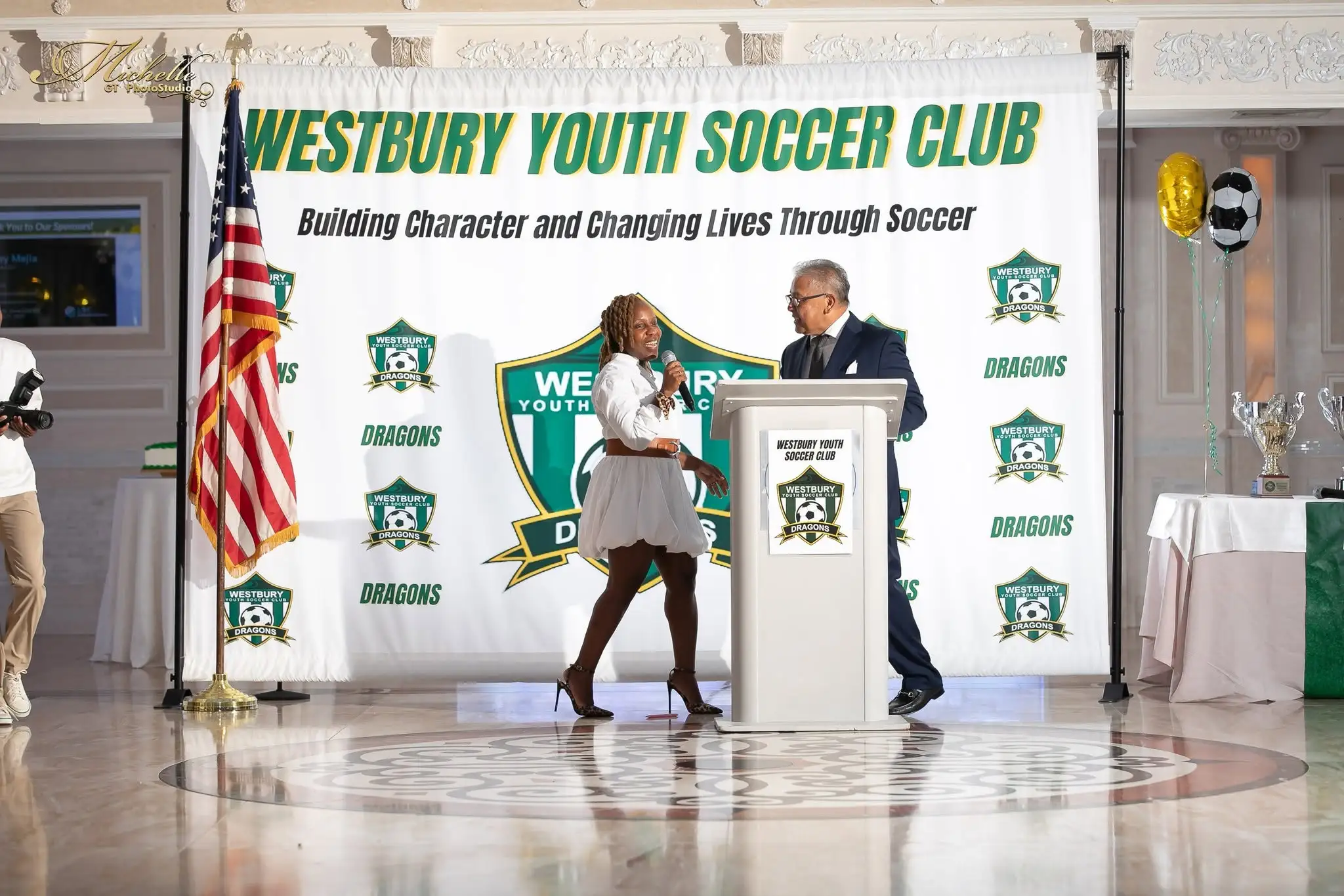 Legislator Russell Celebrates Westbury Youth Soccer Club at Scholarship and Awards Gala